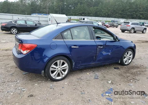 2012 Chevrolet Cruze Ltz from USA, damaged, VIN 1G1PH5SC0C7320483